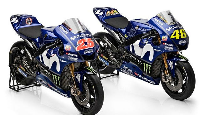 MotoGP: Yamaha reveals 2018 M1 colours